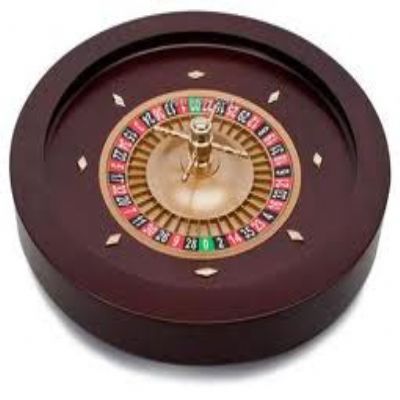 20 inch solid timber roulette wheel